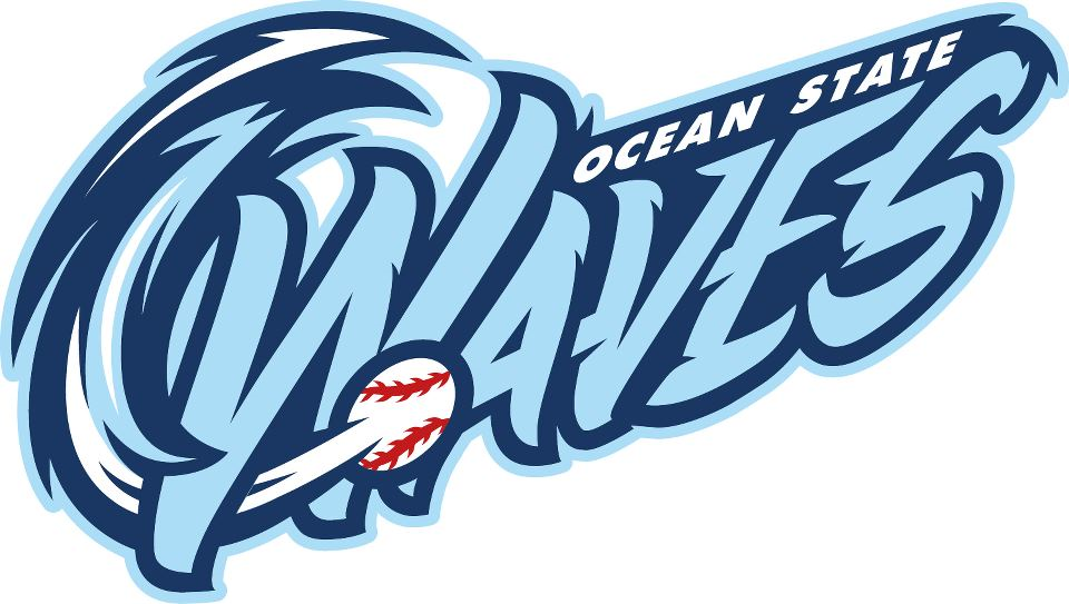 Ocean State Waves 2013-Pres Primary Logo iron on heat transfer